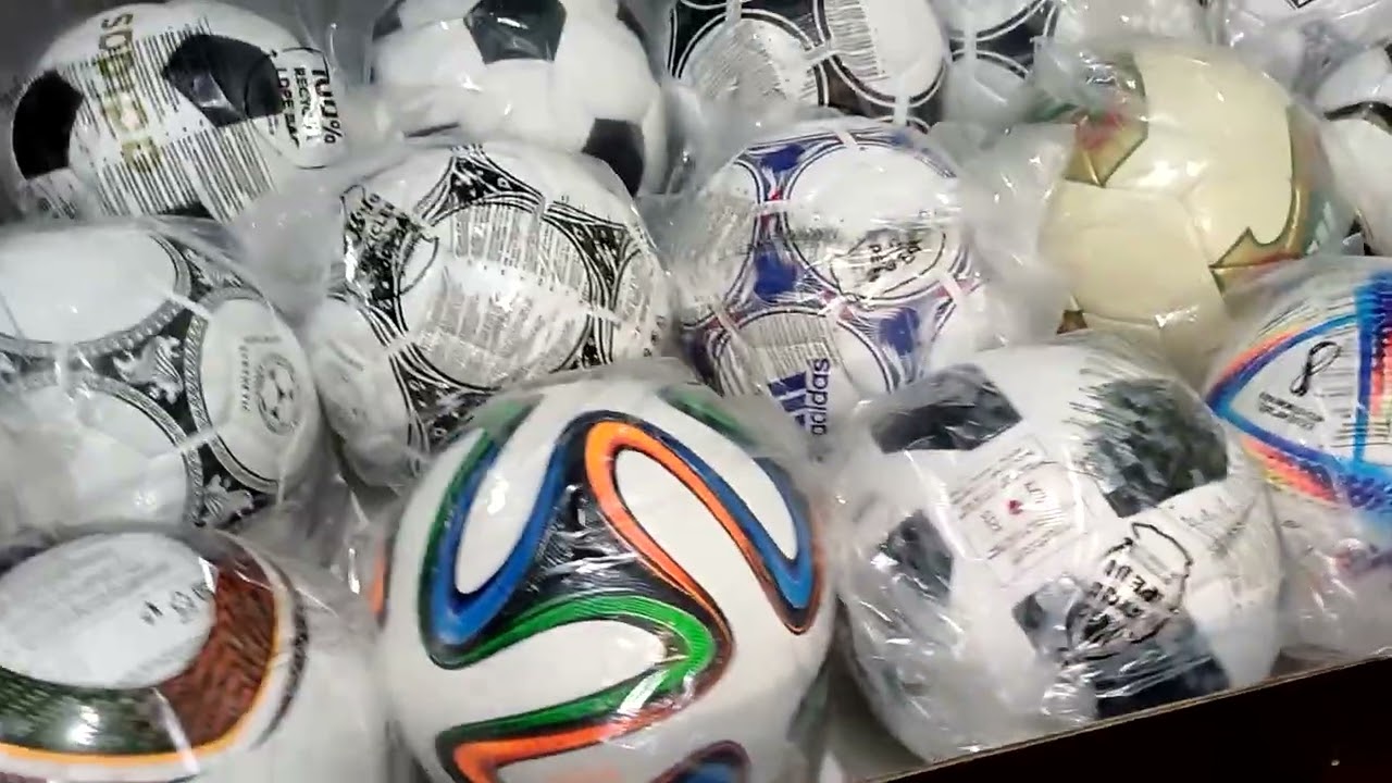 Adidas Full Historical Pro Official Match Ball Set - Size 5 (Hist Ball Set KB1812) [Unboxing]