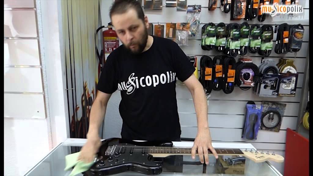 Cómo limpiar tu guitarra eléctrica