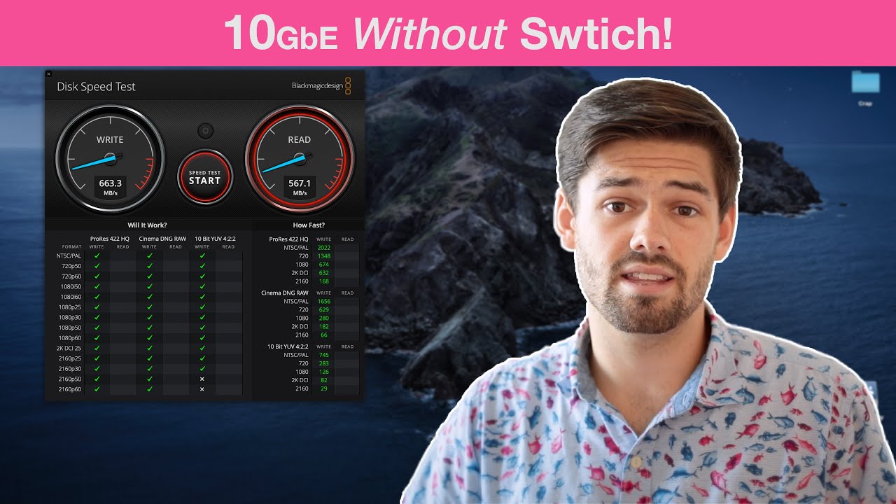 Настройка Synology 10GbE БЕЗ коммутатора 10GbE на Synology NAS | УЧЕБНОЕ ПОСОБИЕ 4K