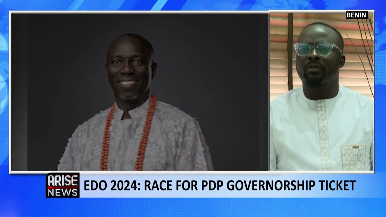 Edo 2024: Race for PDP Governorship Ticket - Anthony Ehilebo