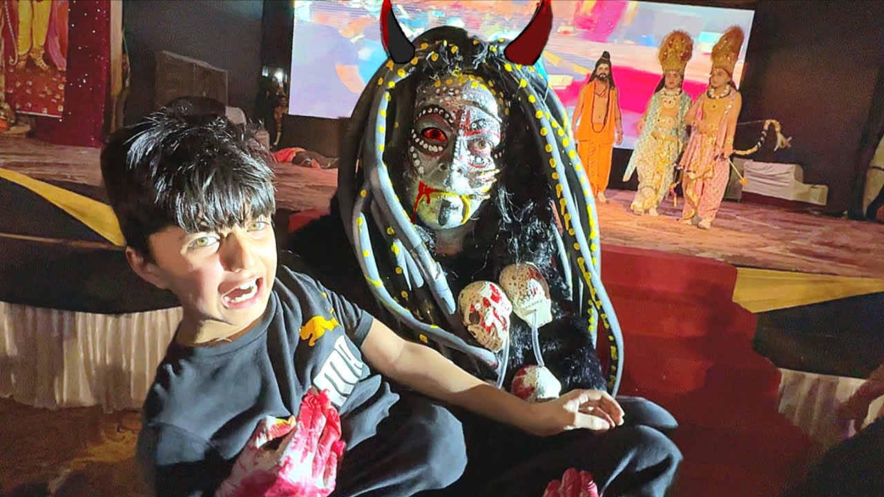 Tadka Ne Sayansh Ko Utha Liya 👹 | Bheem Nagar Ramlila | Yaatri