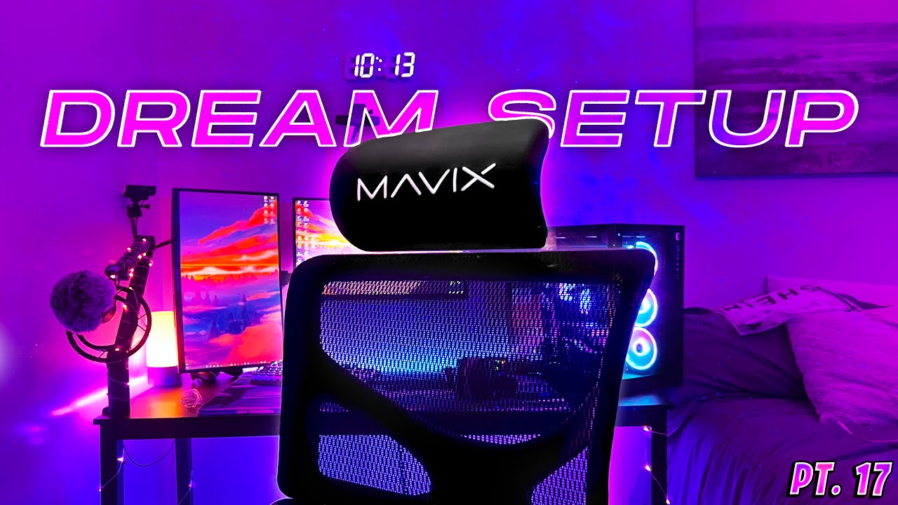 Mavix M5 Chair Unboxing.. (Building My Dream Gaming Setup Part 17)