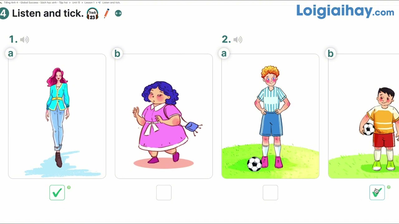 Unit 13: Appearance - Tiếng Anh 4 Global Success (Kết nối tri thức)