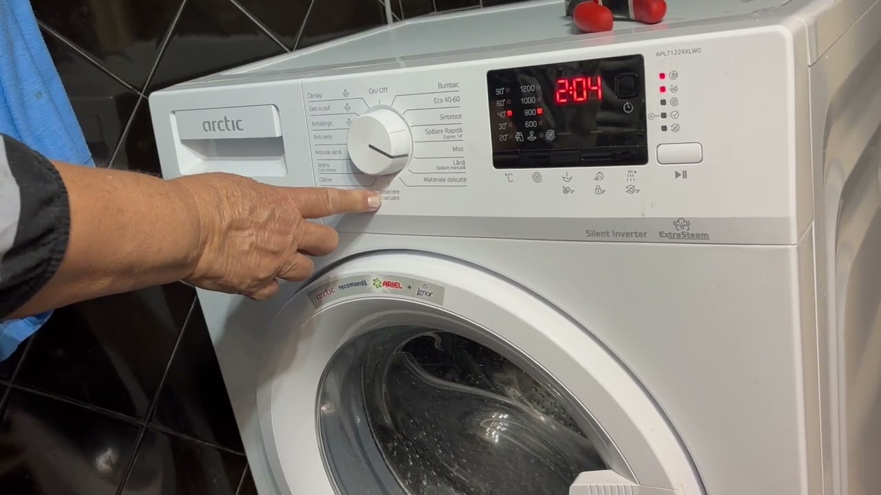 Arctic APL7122XLW0 | CATEVA SFATURI DE UTILIZARE A MAȘINII DE SPĂLAT