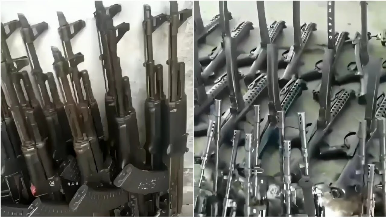 Indian Paramilitary Guns | ARSENAL AR-M1, AR-M1F41, INSAS, INSAS 1B1 & STERLING