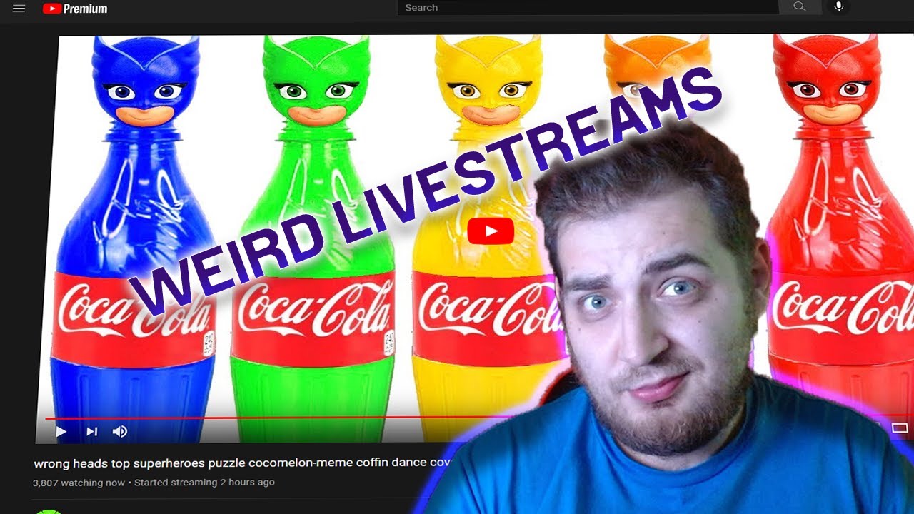 Weird Streams: wrong heads top superheroes puzzle (and the original title of the stream is too long)
