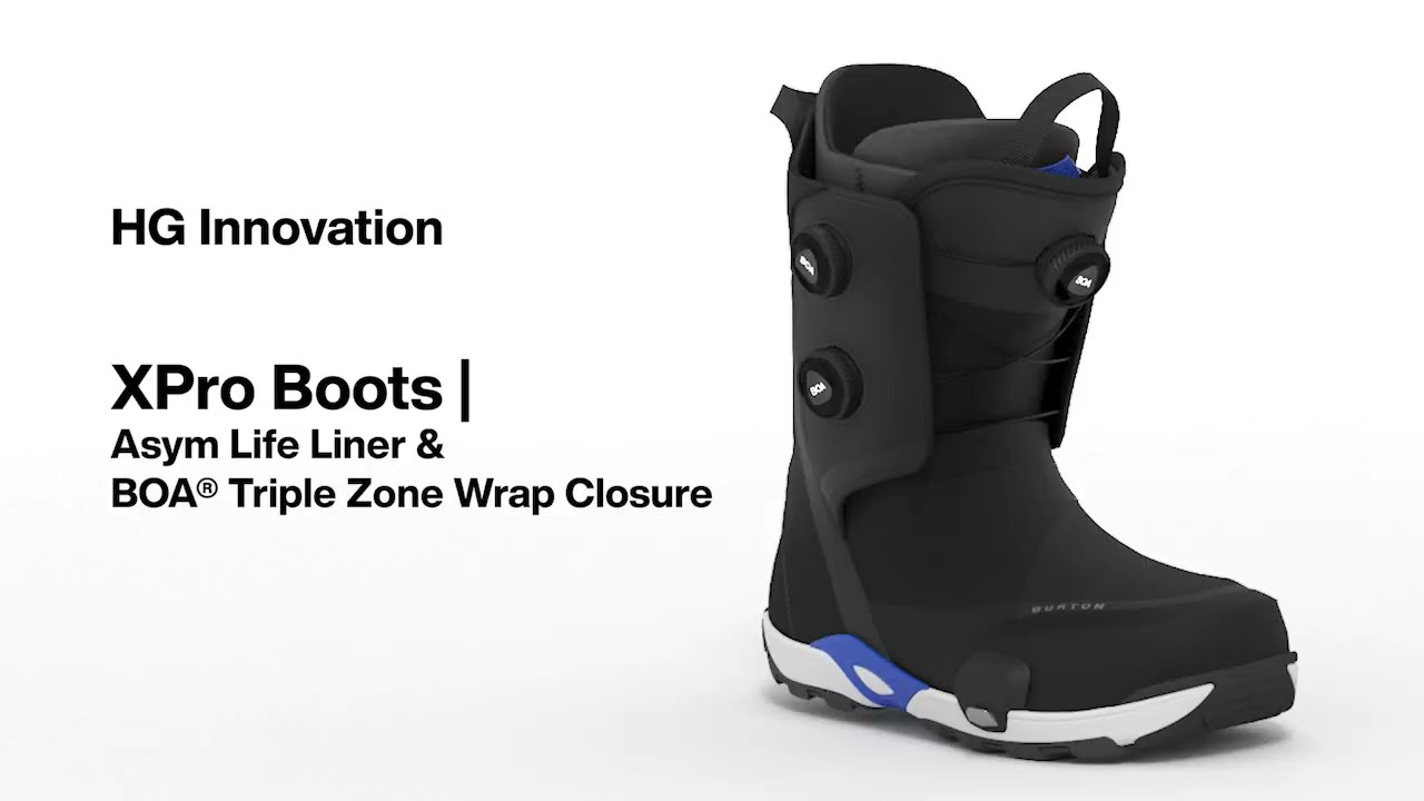 [BURTON] Highshot X Pro Step On® Snowboard Boots ASYM LIFE LINER AND BOA CLOSURE 3