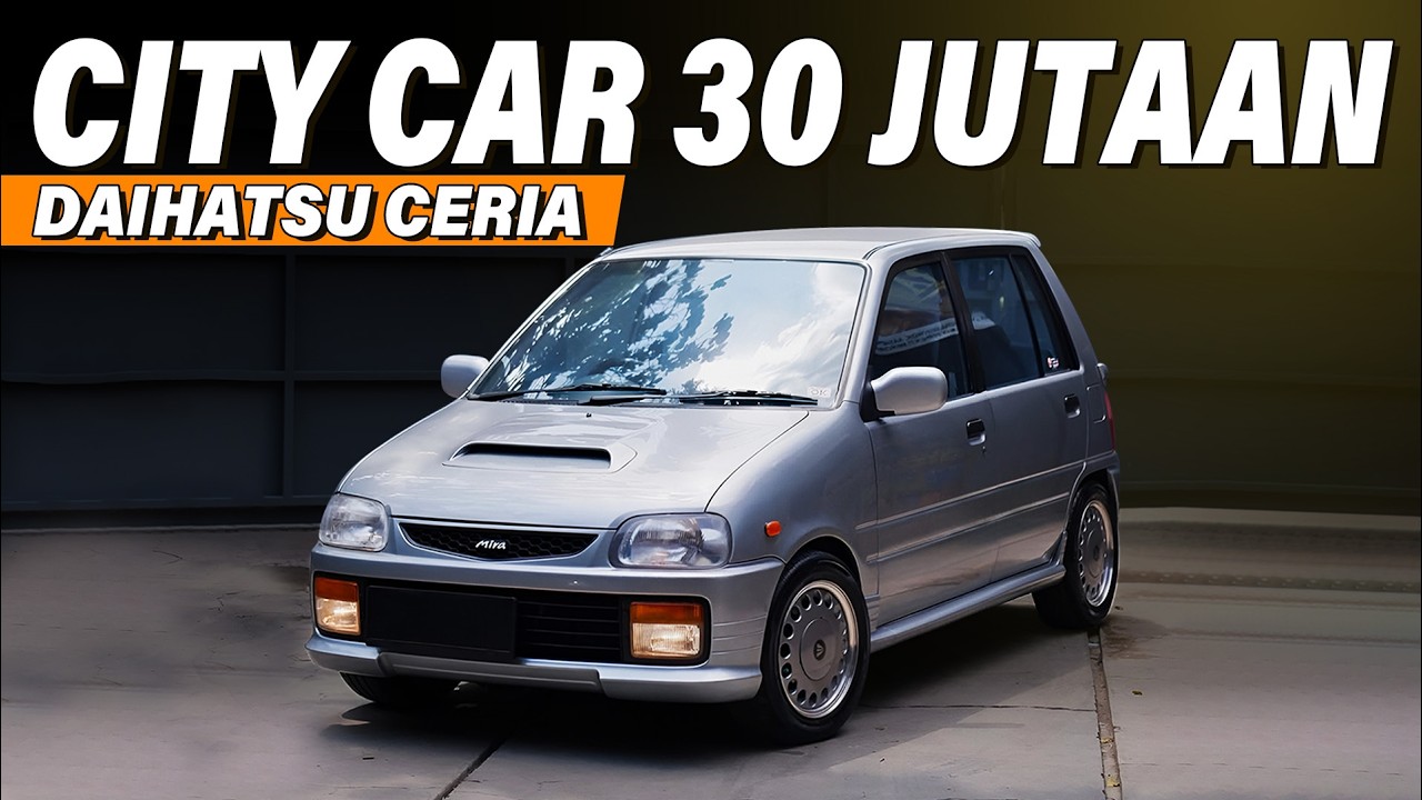 Lebih Murah dari Motor 150cc Baru!! City Car yang Nyaman, irit, dan Kencang!! Daihatsu Ceria
