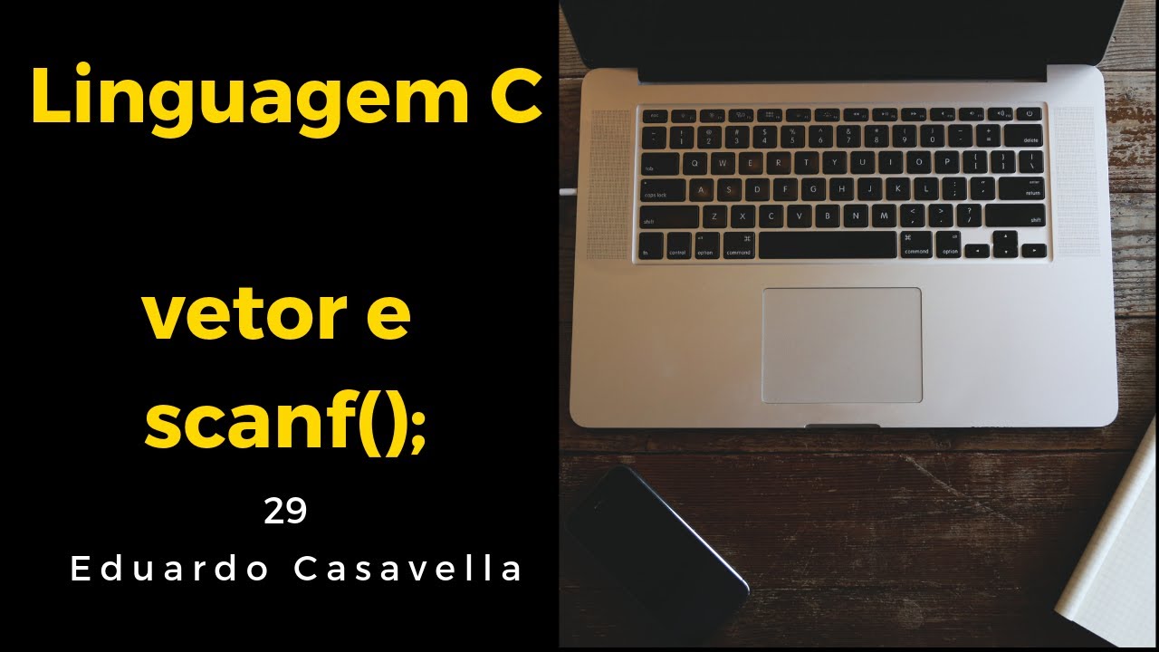Vetores - recebendo dados com scanf para um array - Linguagem C