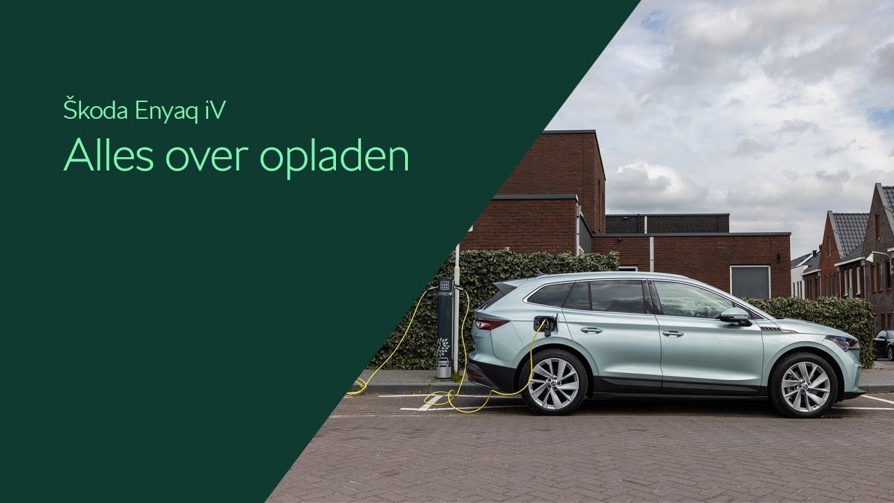 Škoda Enyaq - Hoe werkt het opladen?