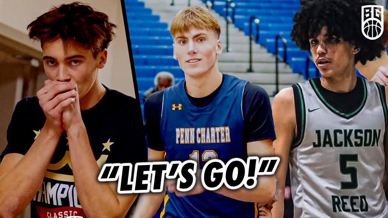 Jake West Gets BUSY VS. DC Squad & Matt Gilhool Dunks Everything! Penn Charter VS. Jackson Reed!