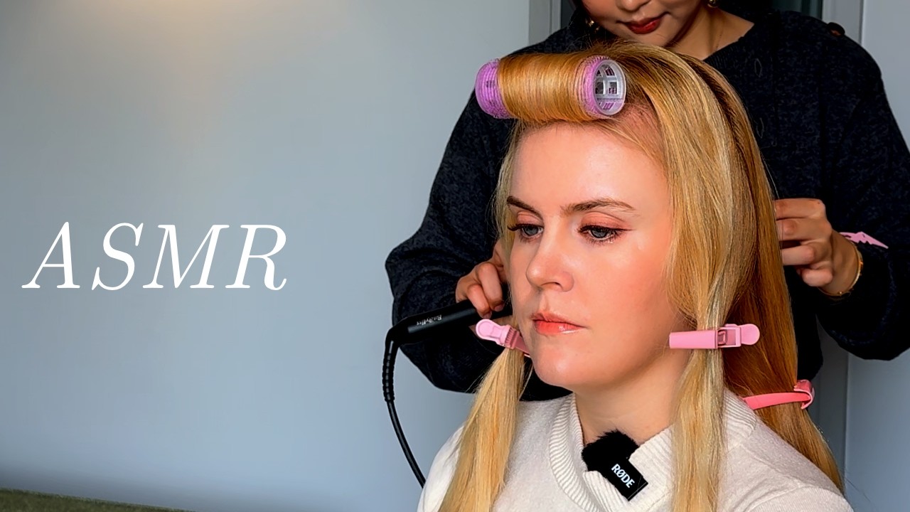 ASMR Soft Korean Natural Curls (Unintentional ASMR)