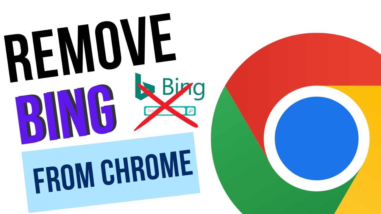 How to Remove Bing from Chrome | Fix Google Chrome Search Engine Changing to Bing - Remove Bing