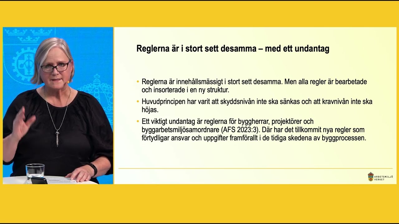 Webbinarium 9 november - Regler i ny struktur