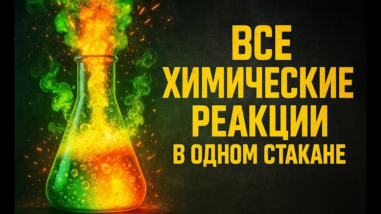 ВСЕ ХИМИЧЕСКИЕ РЕАКЦИИ В ОДНОМ СТАКАНЕ
