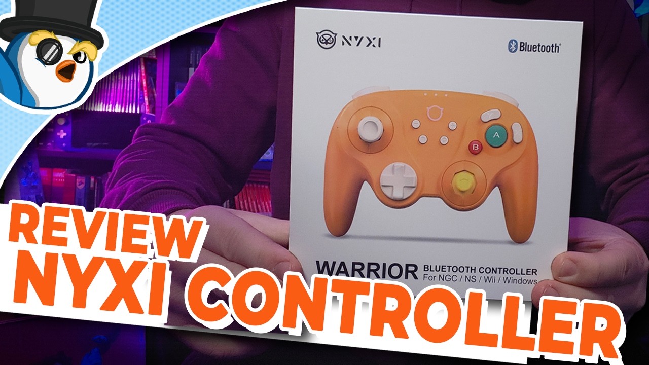 Neuer GameCube Controller im Wavebird Design funktioniert überall! Der Nyxi Warrior Controller