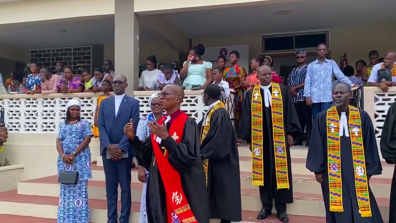 Part 2: Drill display by the 1st Akosombo Boys and Girls Brigade at the Induction Service of the DM