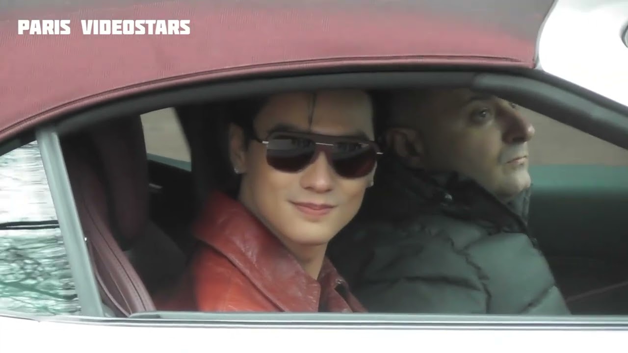 Keng Harit arrival at show Ferrari Milan 28 february 2026 Fashion Week 