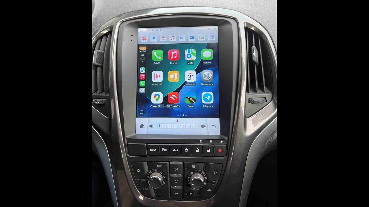 Удаление android-магнитолы OPEL ASTRA J 2009-2013 - CarPlay