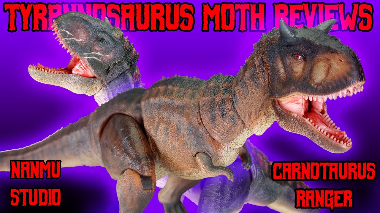 Nanmu Studio Smart Series Carnotaurus Ranger 3.0 Dual Horn and Broken Horn figures review
