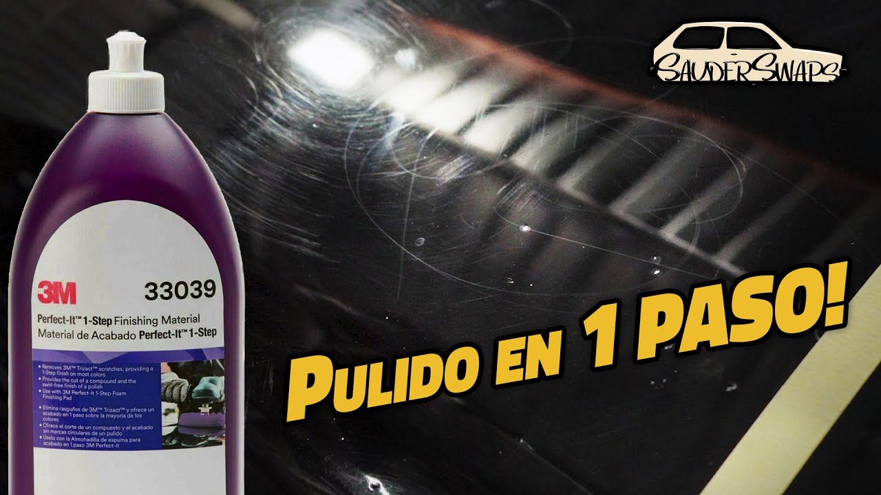 Prueba de pulido con 3M 1 Step Perfect-it | SauderSwaps