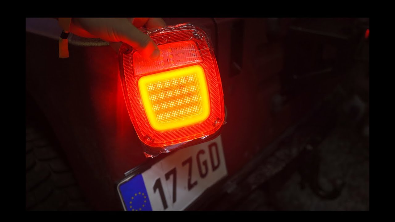 Wrangler YJ Amazon LED tail light installation /How to/