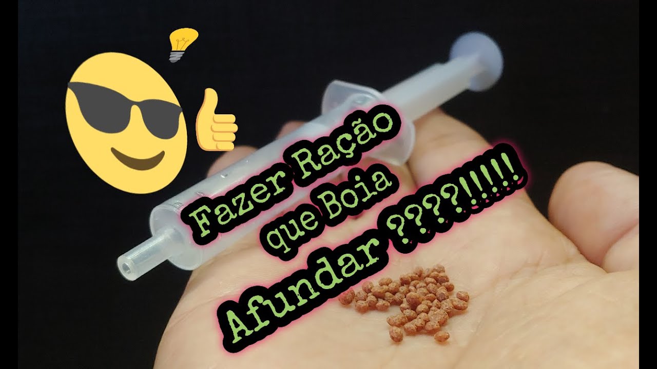 Aprenda como afundar ra&ccedil;&otilde;es de superf&iacute;cie para peixe / #aquarismo #dicas