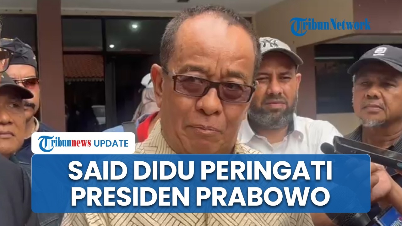Said Didu Peringati Prabowo soal Ulah Oligarki '9 Naga': Bapak Pada Titik to Kill atau To Be Killed