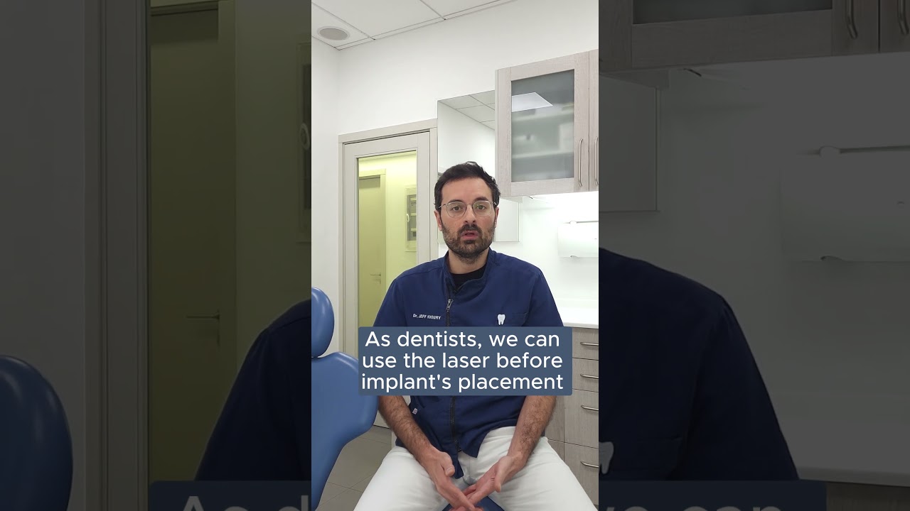 Dental implants placed with laser ?