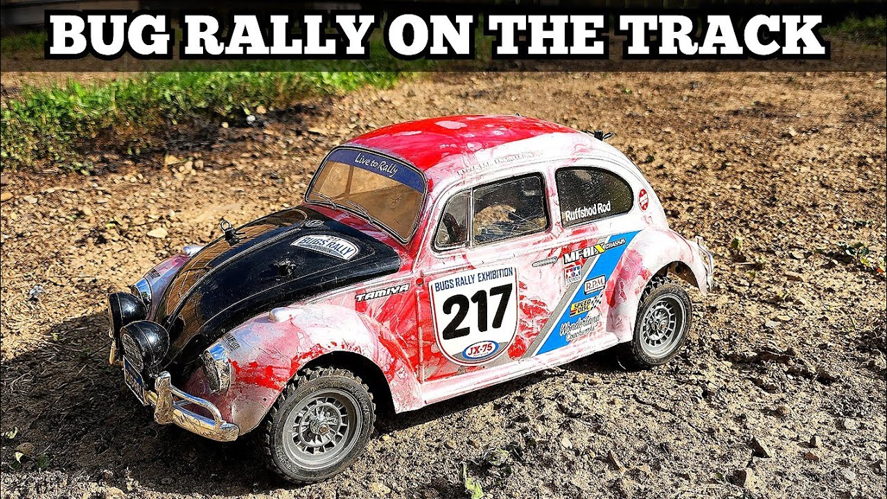 Tamiya MF-01X Rally on the track