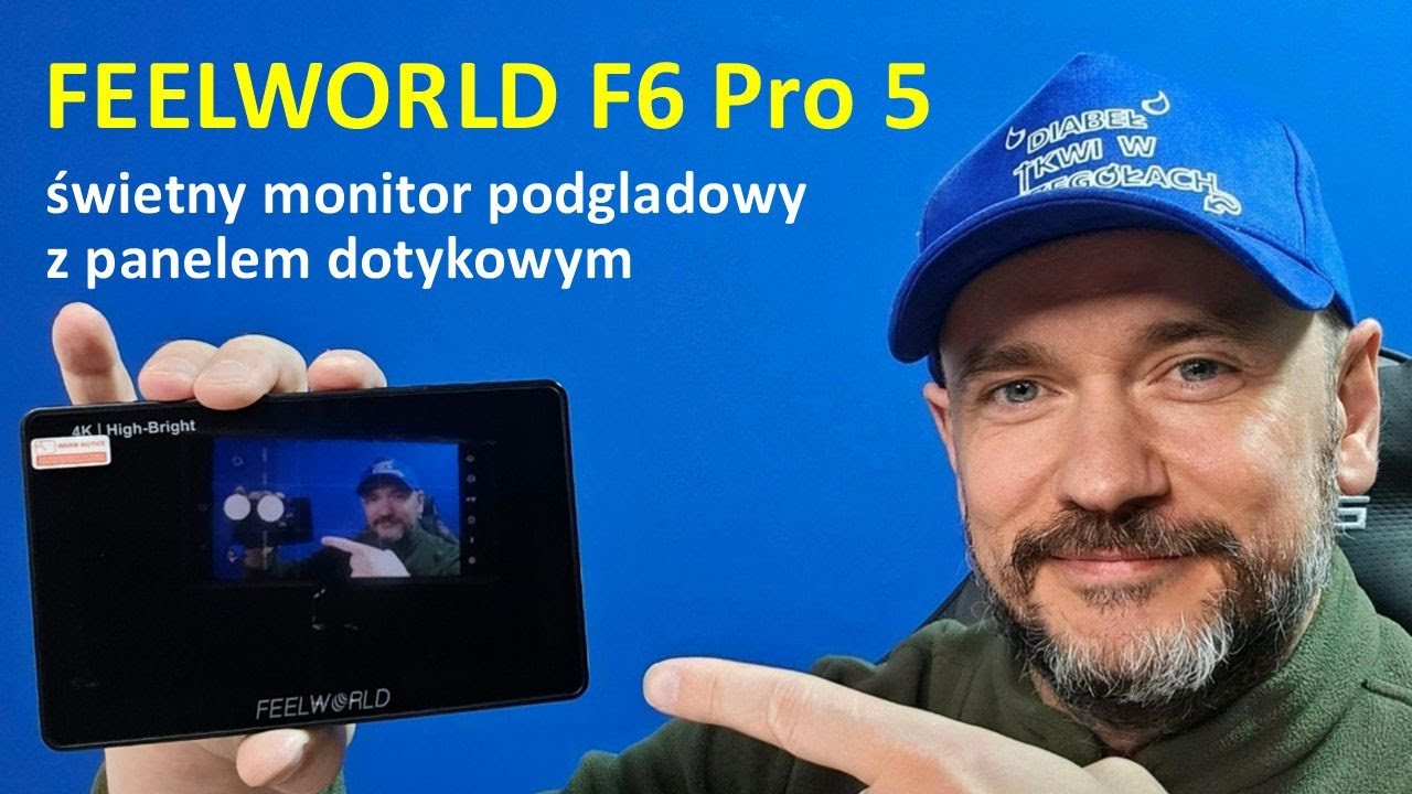 FEELWORLD F6 Pro monitor 5,5 calowy z panelem dotykowym