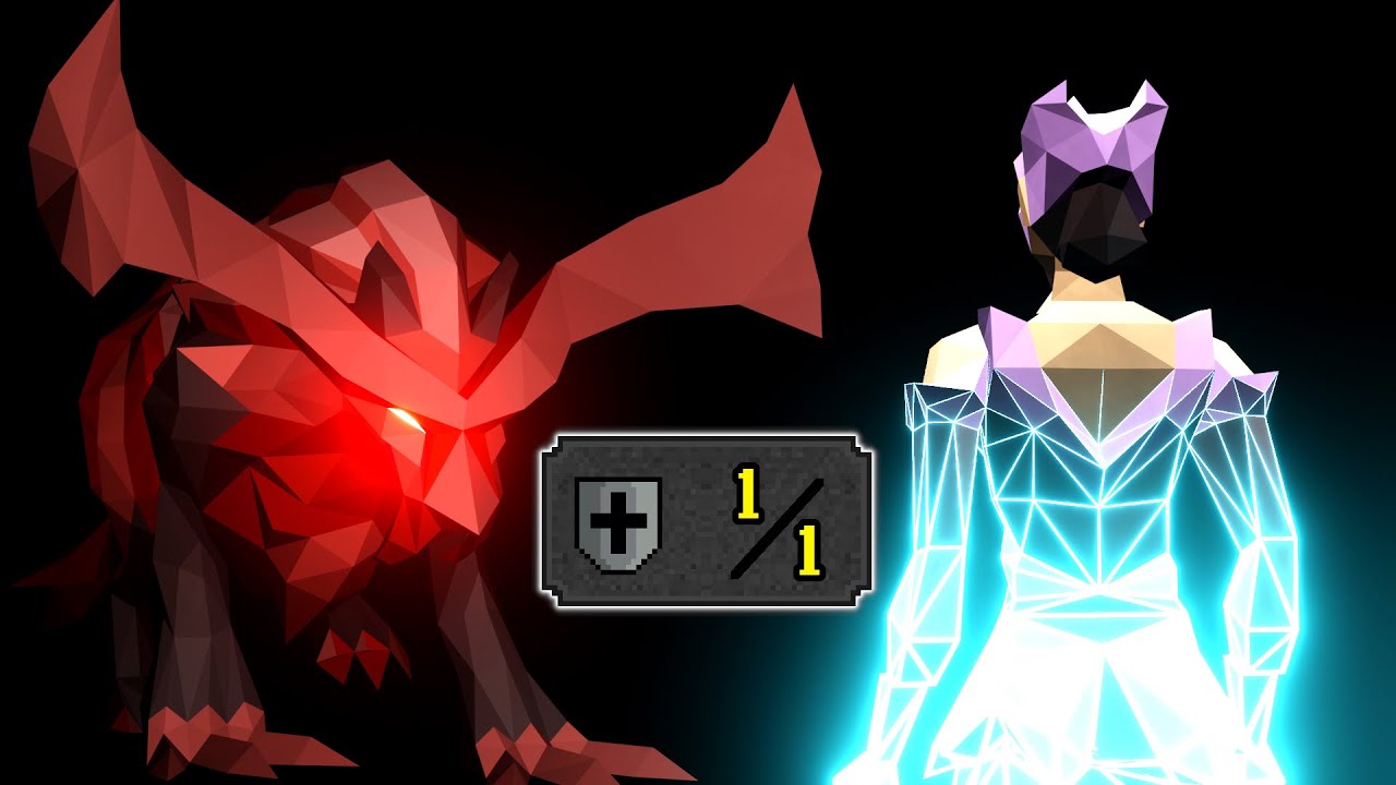 I Locked My 1 Defence GIM Inside the Corrupted Gauntlet | 1 Defence GIM #1