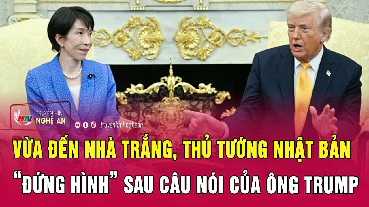 Vừa đến Nhà Trắng, thủ tướng Nhật Bản “đứng hình” sau câu nói của ông Trump