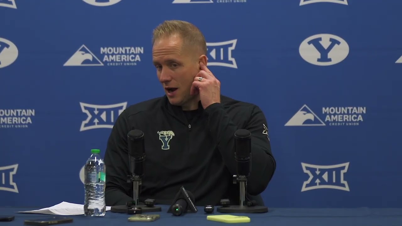 Post-game press conference | Kevin Young | BYU vs UTAH