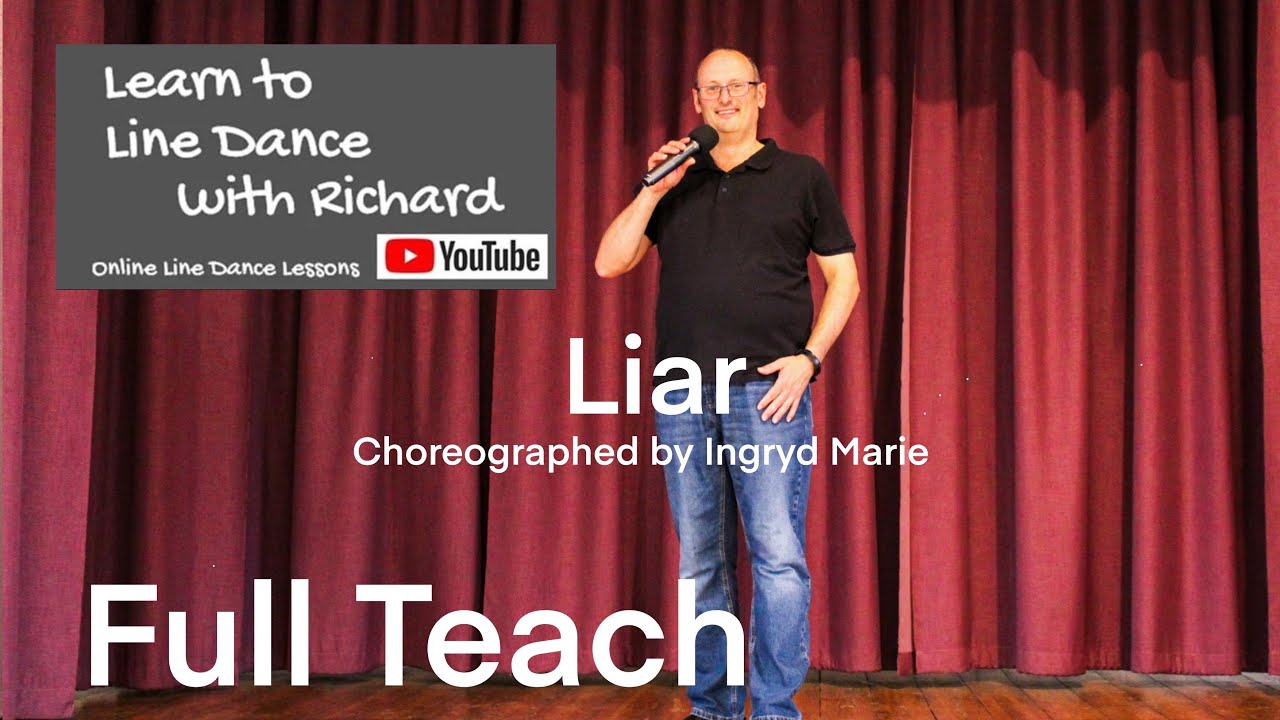 BEGINNER LINE DANCE LESSON 174 - Liar - Part 1 - Full Teach