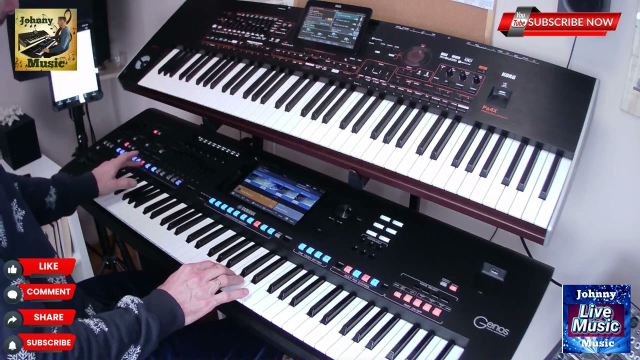 Ameo Era Megamix 2025 | Yamaha Genos & Korg Pa4X Pro Cover by Johnny Music