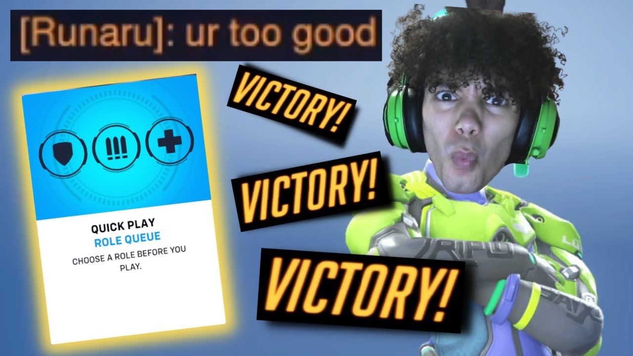 When THE RANK 1 LUCIO IN THE GALAXY plays QUICK PLAY