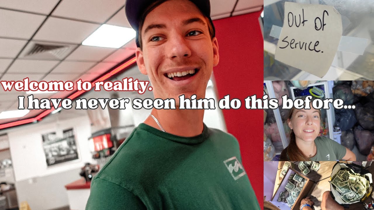 A REALISTIC Week In Our Lives As  Self-Employed Arcade Business Owners, At 19 and 21