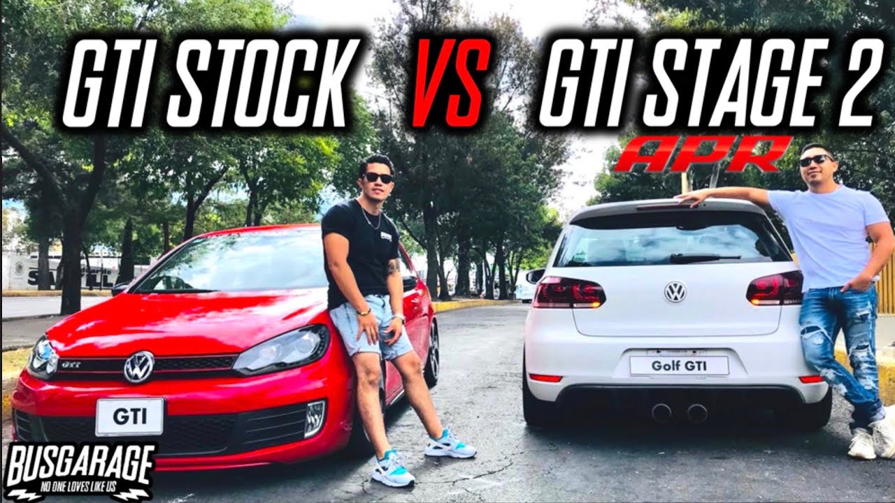 CORRÍ MI GTI CONTRA OTRO GTI APR STAGE 2 , SI LE GANE!! (UNA VEZ) | ALEX BUSGARAGE #REPRO
