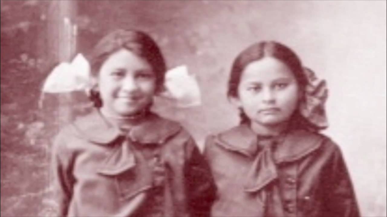 Someone Drew a Line - A Photo Montage of Native Americans