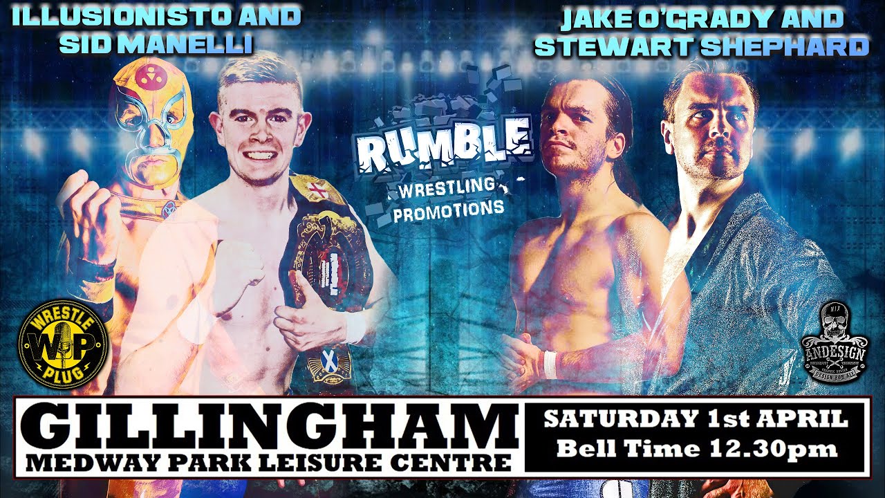 Jake O'Grady and Stewart Shepherd vs Sid Manelli and Illusionisto (Tag Team Match)