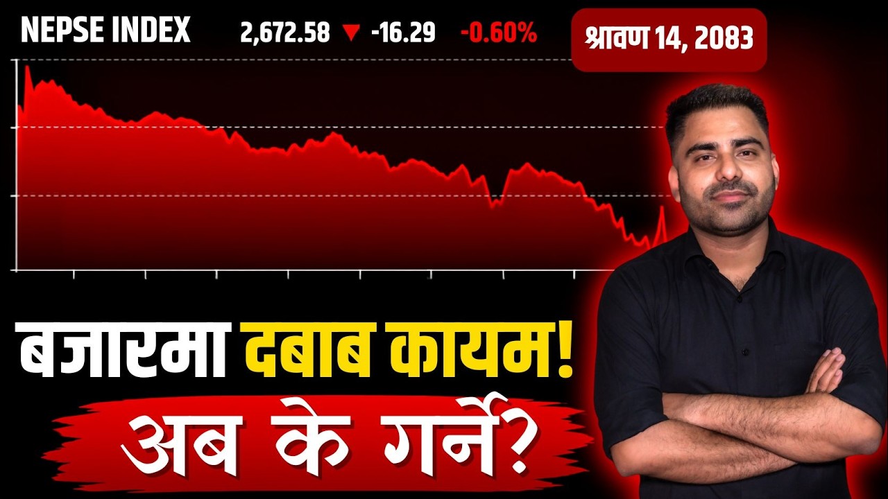 2083-04-14 आज 2672.58 ले घत्यो!! Nepse कहिले फर्किने? | Nepse Analysis by Amit Jha | Investment Guru