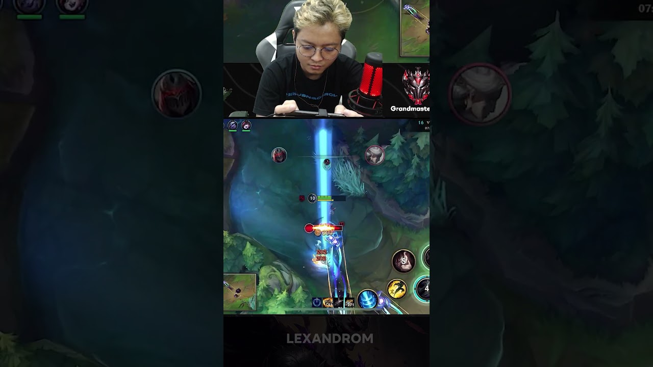 Just ZED Moment On Stream 3  #lexandrom #wildrift #shorts