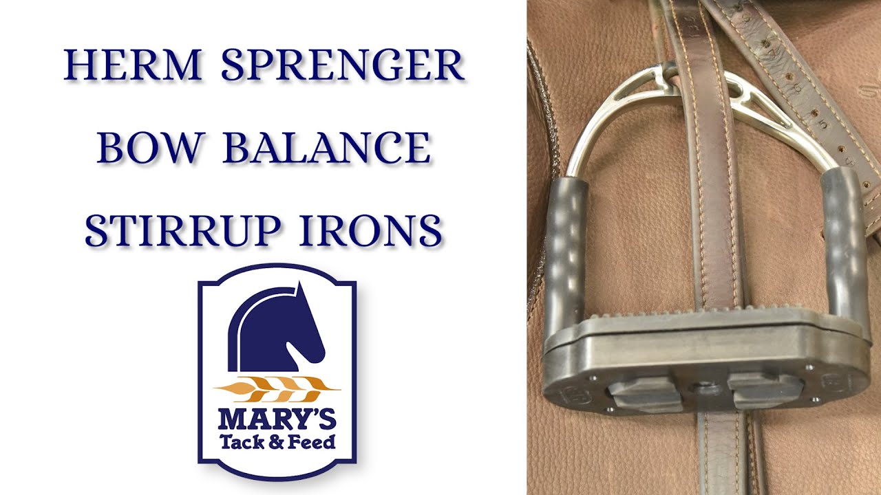 Herm Sprenger Bow Balance Stirrup Irons