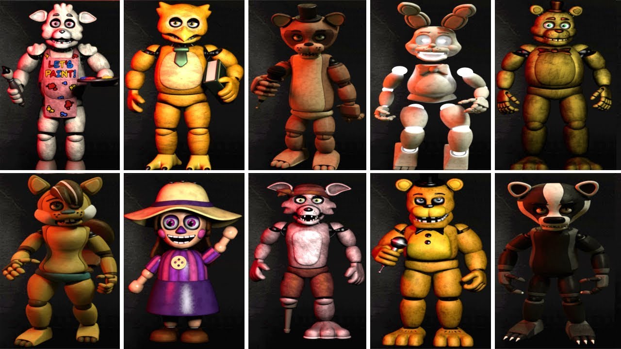 POPGOES 2 ALL ANIMATRONICS