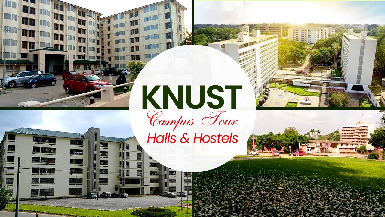 Экскурсия по кампусу KNUST - Кумаси | Залы и общежития KNUST на территории кампуса