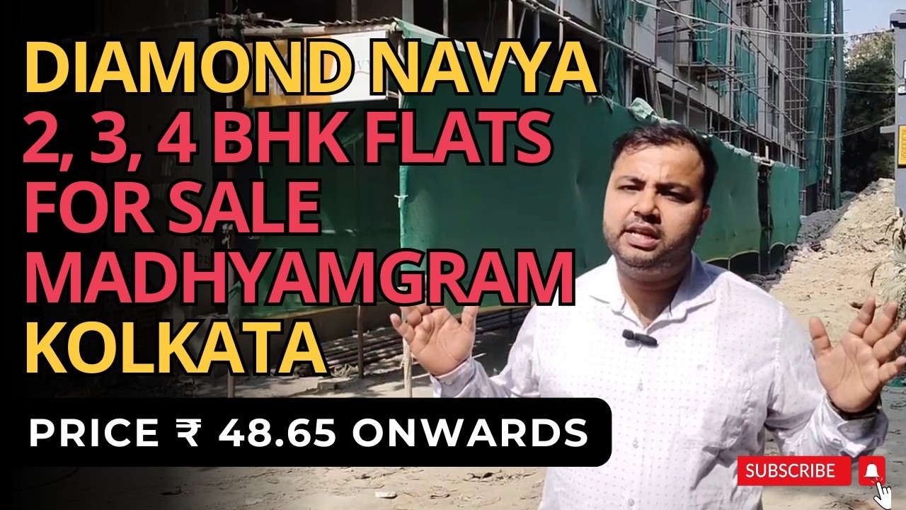 Diamond Navya | 2, 3, 4 BHK Flats For Sale Madhyamgram Kolkata |☎+91-7604092445 |₹ 48.65 Lacs #flats