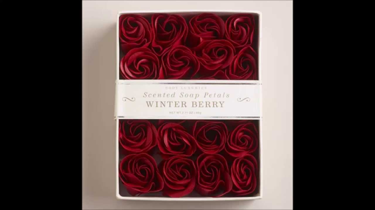 Winter Berry Scented Soap Petals