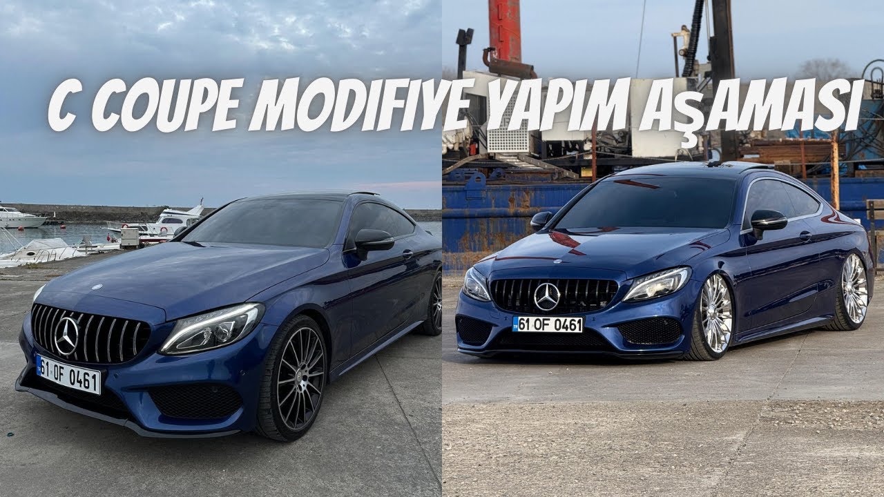 MERCEDES C180 COUPE YAPIM AŞAMASI VİDEOSU MERCEDESE AİR TAKILIP BASILIR MI :)