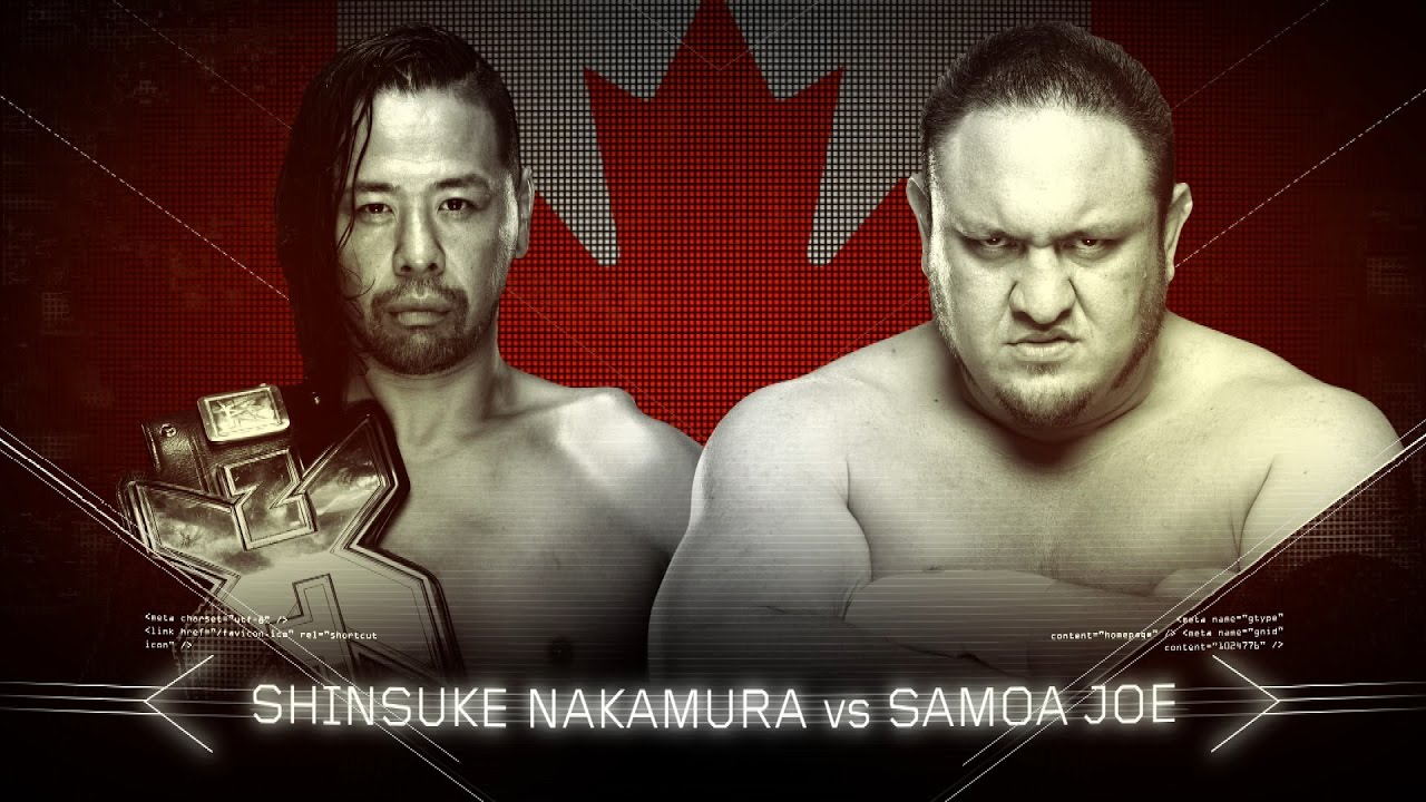 Can Samoa Joe take the NXT Title from Shinsuke Nakamura in Toronto?